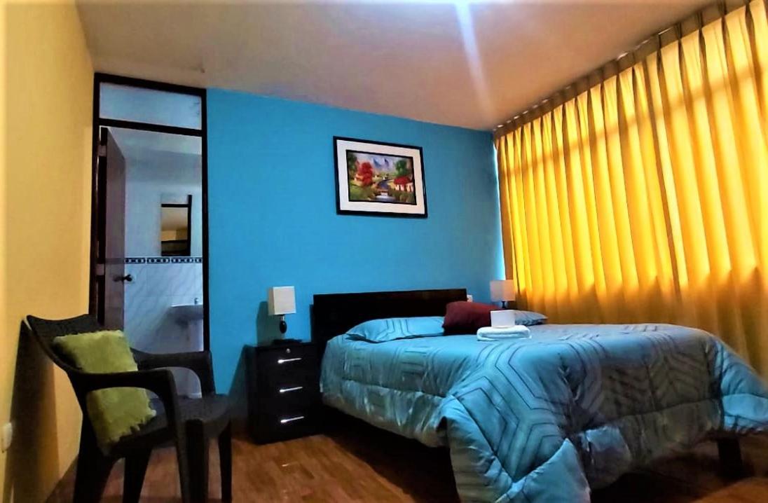 ואנקיו Hostal Los Pinos מראה חיצוני תמונה