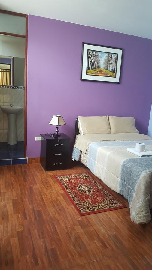 ואנקיו Hostal Los Pinos מראה חיצוני תמונה