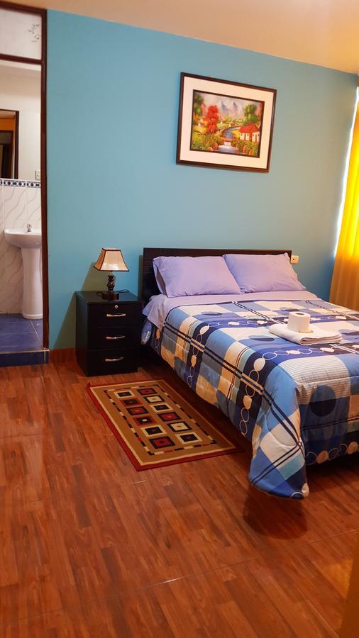 ואנקיו Hostal Los Pinos מראה חיצוני תמונה