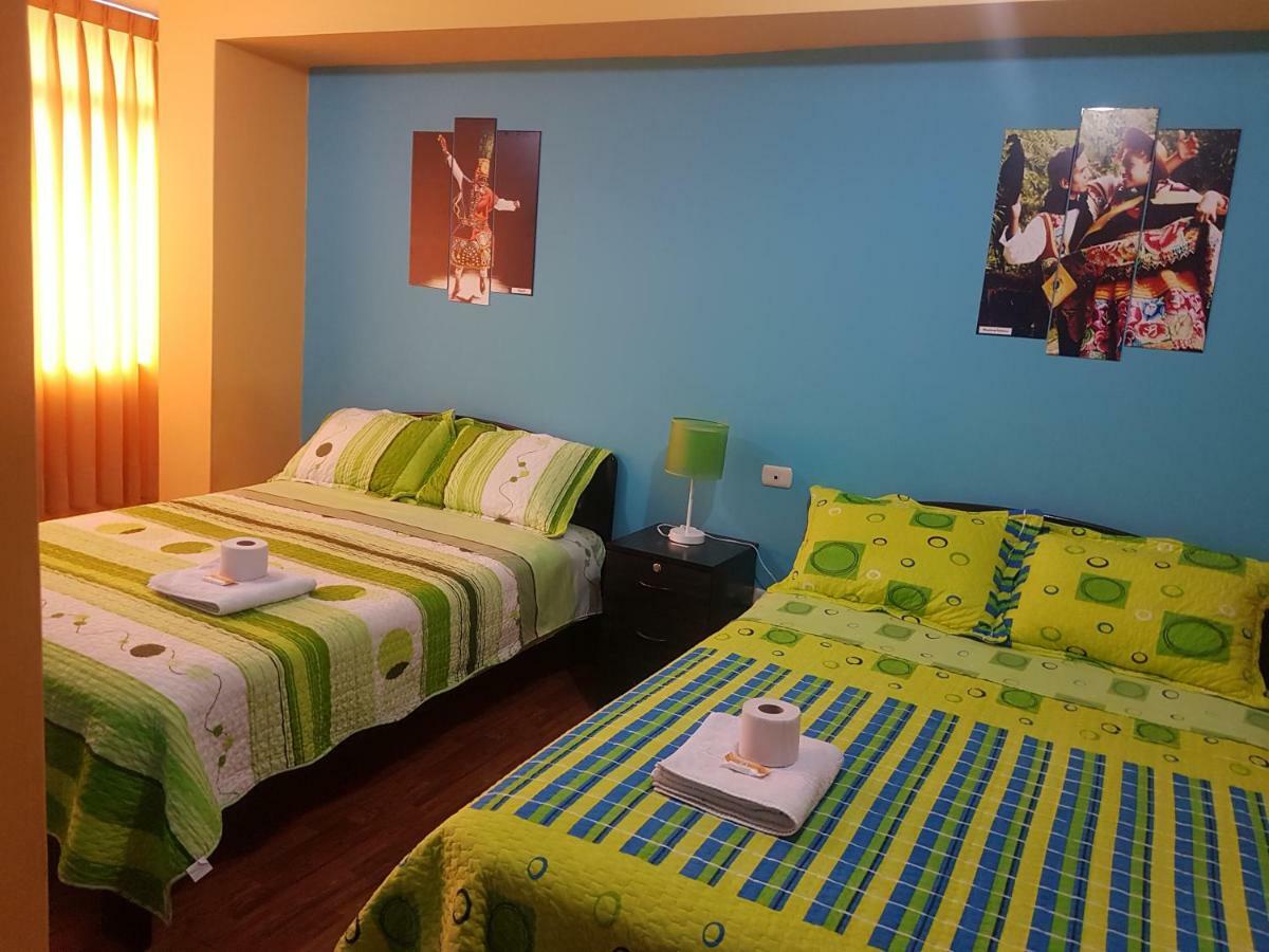 ואנקיו Hostal Los Pinos מראה חיצוני תמונה